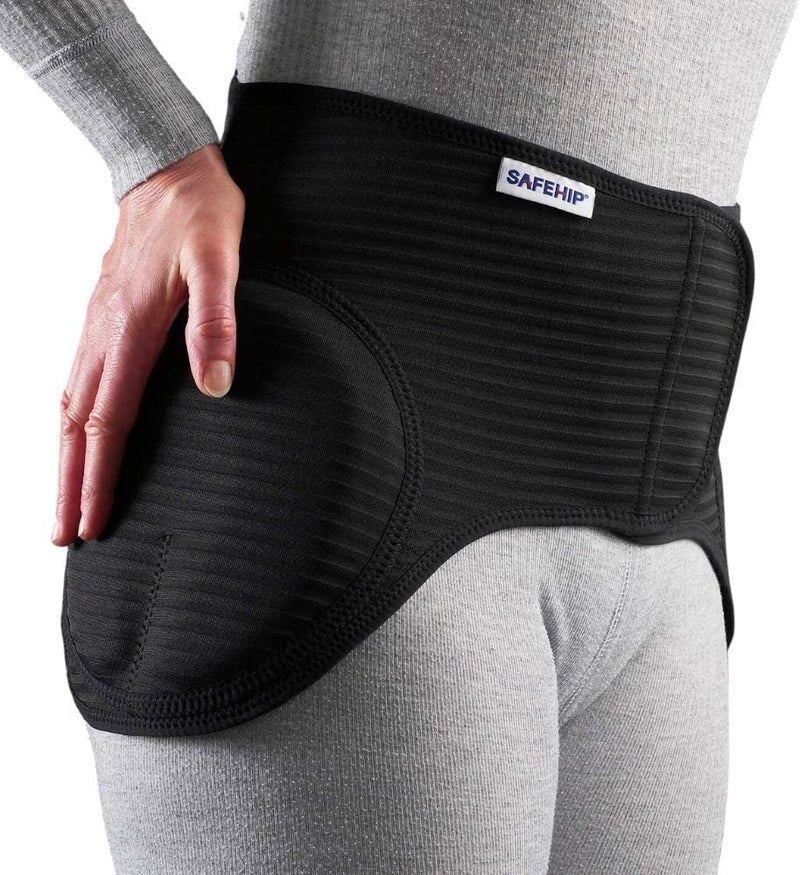 Safehip Active Hip Protector Belt for Fall Fracture Injury Prevention - Comfortable and Breathable Hip Pads for Seniors, Medium Size 38-42 inches - Image 1